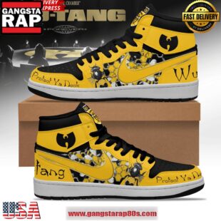 Wu-Tang Clan Protect Ya Neck Special Edition Nike Air Jordan 1 Sneakers Shoes