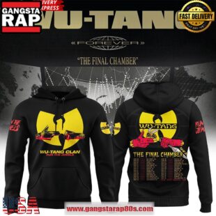Wu-Tang Forever The Final Chamber 2025 Black Hoodie Shirt