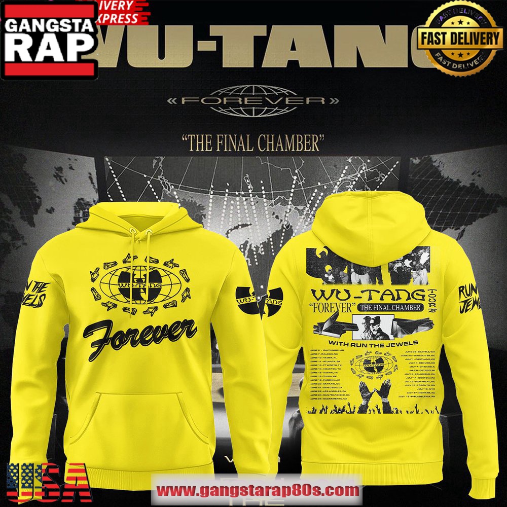 Wu-Tang Forever The Final Chamber 2025 Limited Hoodie Shirt