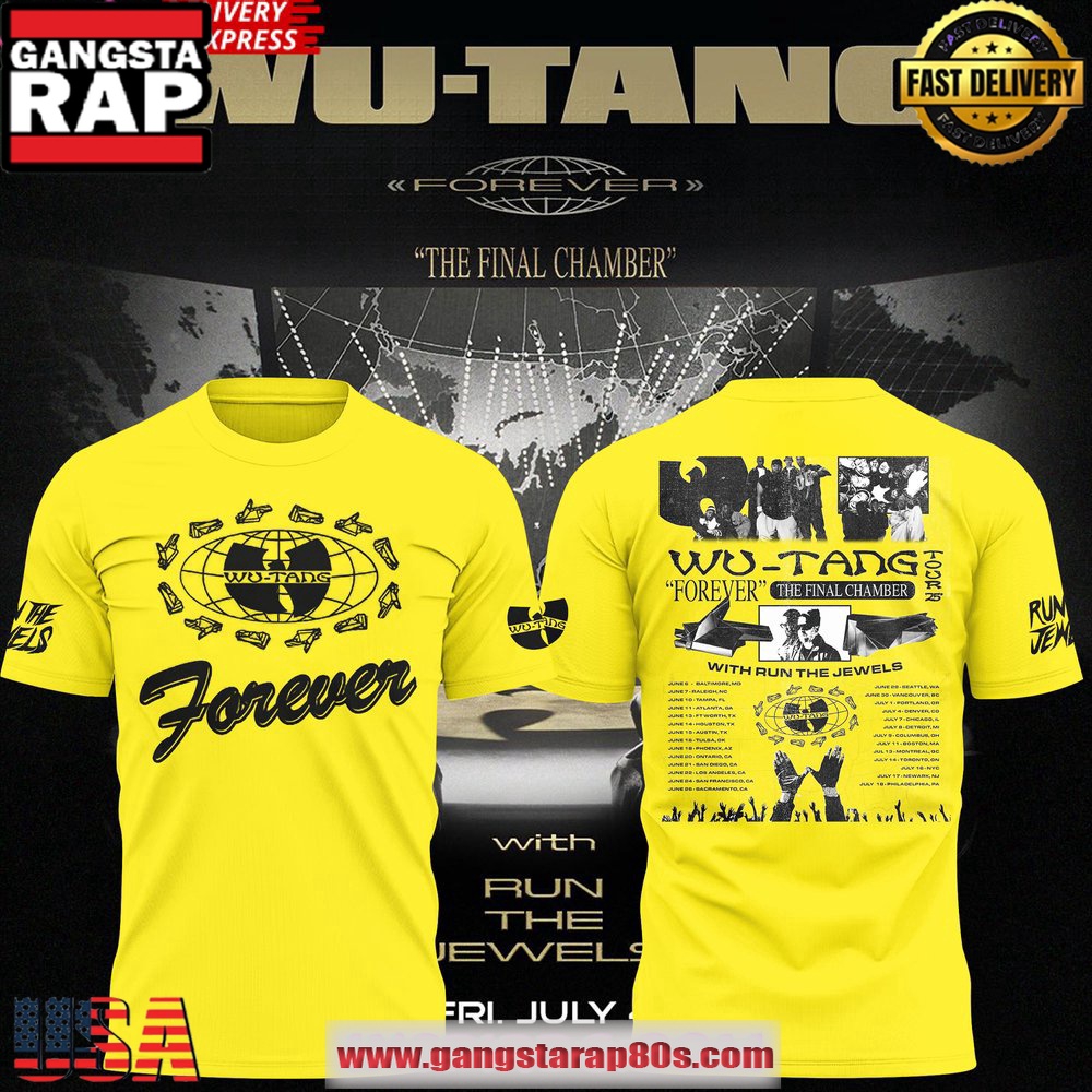 Wu-Tang Forever The Final Chamber 2025 Special T Shirt