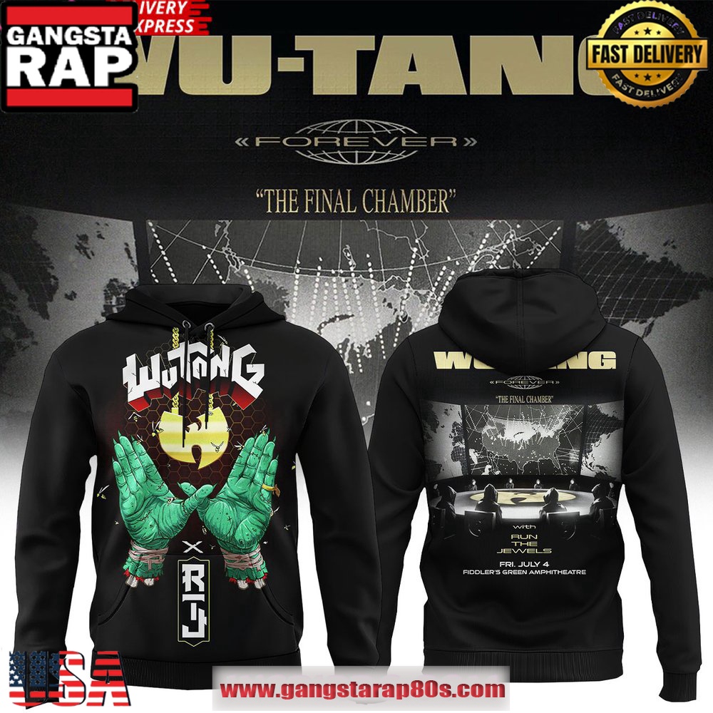 Wu-Tang The Final Chamber 2025 Limited Hoodie Shirt