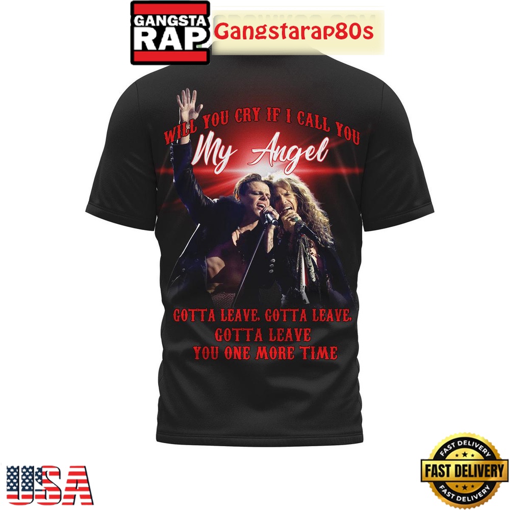 Yungblud x Aerosmith Will You Cry If I Call You My Angel All Over Print Shirt