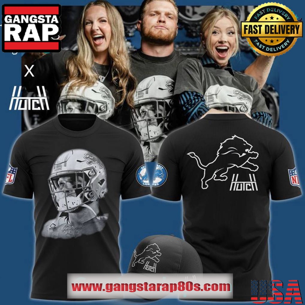 Aidan Hutchinson Charcoal House of Hutch x Detroit Lions Game Face Unisex 3D Shirt