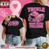 Atlanta Falcons NFL Glitter Tackle Breast Cancer 2025 Black Women's Shirt 2 Atlanta Falcons NFL Glitter Tackle Breast Cancer 2025 Black Women's Shirt