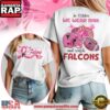 Atlanta Falcons NFL In October We Wear Pink And Watch Women's Shirt