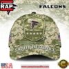 Atlanta Falcons NFL Salute To Service 2025 New Edition Cap Hats