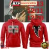 Atlanta Falcons NFL Throwback All Over Print Hoodie Red