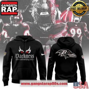 Baltimore Ravens Darkness Edition Special All Over Print Hoodie Shirt