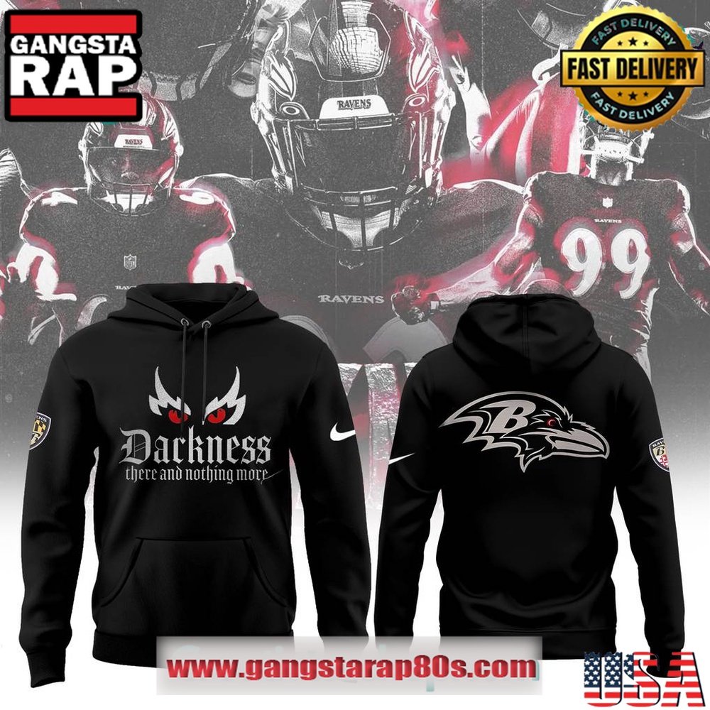 Baltimore Ravens Darkness Edition Special All Over Print Hoodie Shirt
