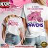 Baltimore Ravens NFL In October We Wear Pink And Watch 2025 Women’s Shirt