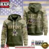 Baltimore Ravens NFL Salute To Service 2025 New Edition Camo Unisex Hoodie