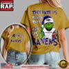 Baltimore Ravens NFL They Hate Us 2025 Women's 3D Shirt