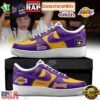 Billie Eilish x Los Angeles Lakers 2025 Custom Air Force 1 Sneakers Shoes 3 Billie Eilish x Los Angeles Lakers 2025 Custom Air Force 1 Sneakers Shoes