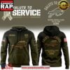 Buffalo Bills 2025 Salute to Service Custom Name Hoodie Shirt