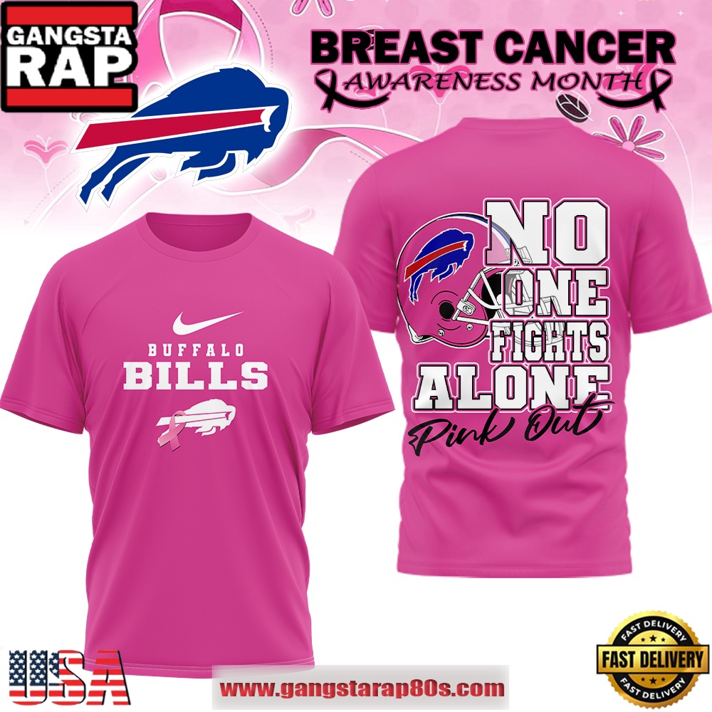 Buffalo Bills NFL Breast Cancer October 2025 Special 3D Shirt