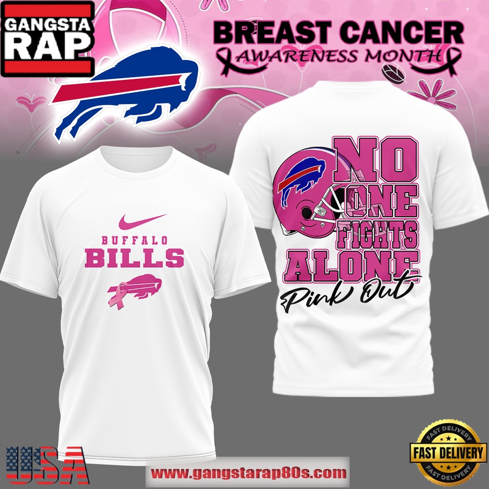 Buffalo Bills NFL Breast Cancer October 2025 Special All Over Print Shirt