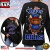 Buffalo Bills NFL Cute Mascot Long Sleeve 2025 Black Women's Shirt