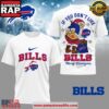 Buffalo Bills NFL Funny Xmas White 3D Shirt
