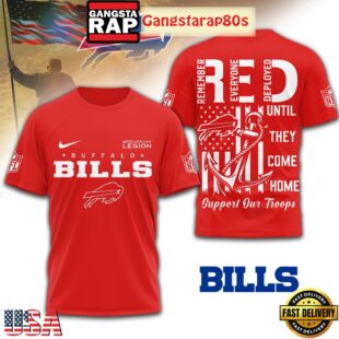 Buffalo Bills NFL Red Friday Special Edition Unisex T Shirt