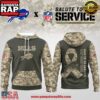 Buffalo Bills NFL Salute to Service 2025 New Edition All Over Print Hoodie