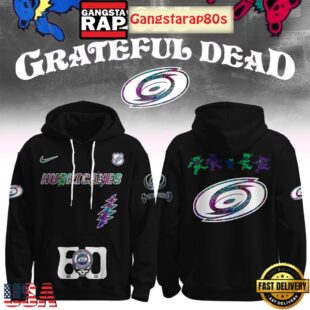 Carolina Hurricanes Grateful Dead 60 Years Special Edition All Over Print Hoodie