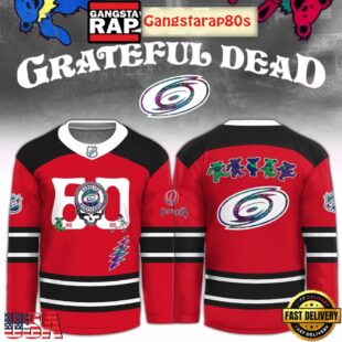 Carolina Hurricanes x Grateful Dead 60 Years Special Edition Hockey Jersey