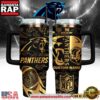 Carolina Panthers Custom Stanley Quencher Tumbler With Handle 40oz