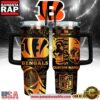 Cincinnati Bengals Custom Stanley Quencher Tumbler With Handle 40oz