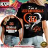 Cincinnati Bengals Jeep Girl Women's Black Shirt 2 Cincinnati Bengals Jeep Girl Women's Black Shirt