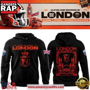 Cleveland Browns NFL London Game 2025 Special Edition Hoodie