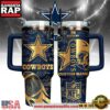 Dallas Cowboys Custom Stanley Quencher Tumbler With Handle 40oz