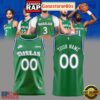 Dallas Mavericks Classic Green Uniform Custom Basketball Jersey 2 Dallas Mavericks Classic Green Uniform Custom Basketball Jersey