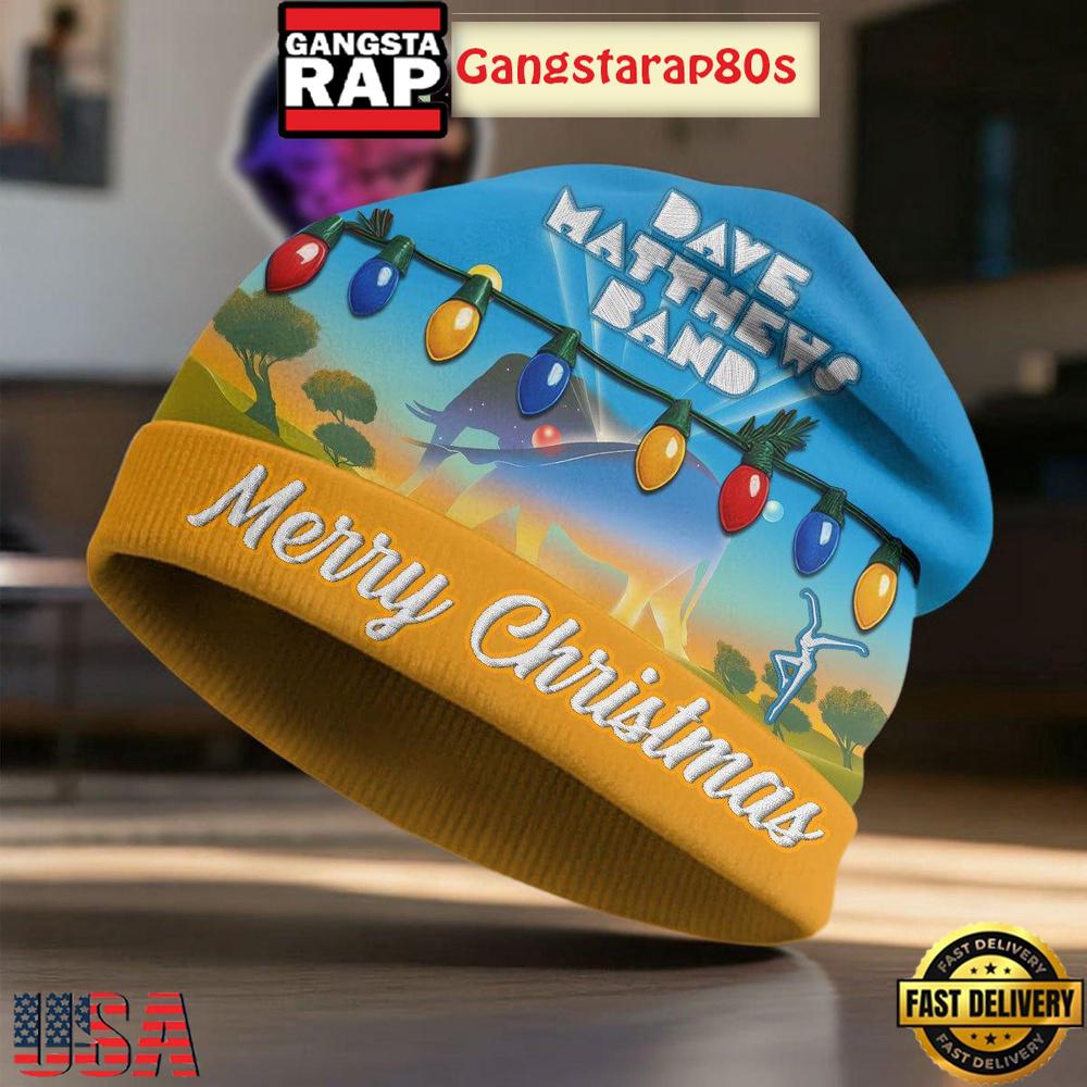 Dave Matthews Band Merry Xmas 2025 Limited Edition Beanie Hat
