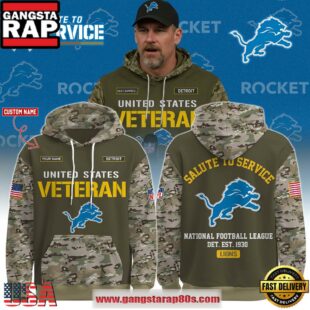 Detroit Lions 2025 NFL Veteran Birthday Limited Edition Hoodie Shirt