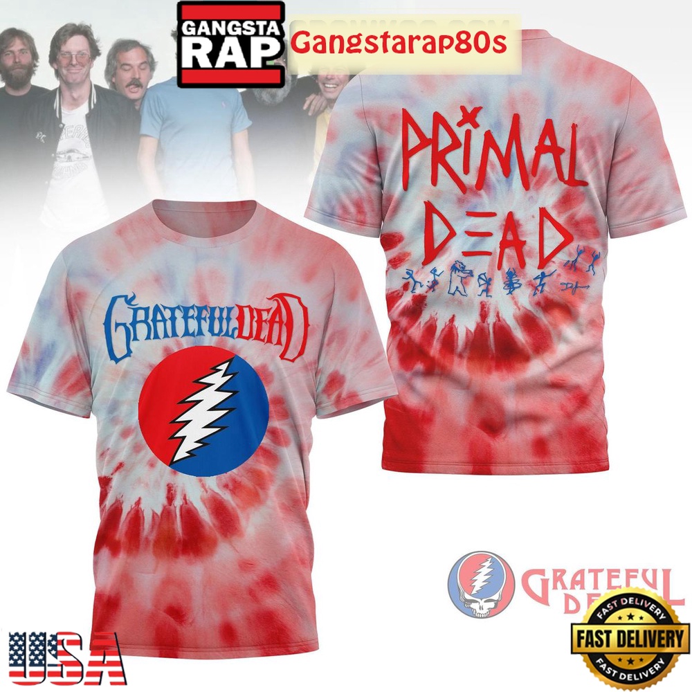 Grateful Dead Primal Dead 3D Shirt
