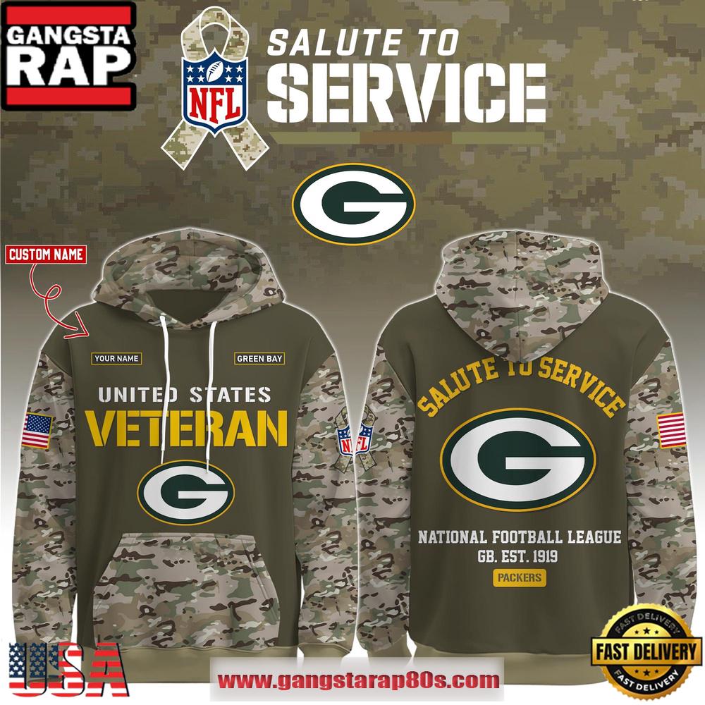 Green Bay Packers 2025 NFL Veteran Birthday Limited Edition Hoodie Shirt
