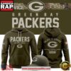 Green Bay Packers Nike Olive 2025 Salute to Service Sideline Hoodie 2 Green Bay Packers Nike Olive 2025 Salute to Service Sideline Hoodie