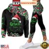 Grinchmas Merry Christmas Custom Name Hoodie Leggings Set 3 Grinchmas Merry Christmas Custom Name Hoodie Leggings Set