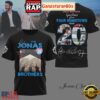 Jonas Brothers Greeting From Your Hometown Tour 20 Years 3D Shirt 2 Jonas Brothers Greeting From Your Hometown Tour 20 Years 3D Shirt