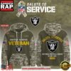 Las Vegas Raiders NFL Veteran Birthday 2025 Custom Name Unisex Hoodie 3 Las Vegas Raiders 2025 NFL Veteran Birthday Limited Edition Hoodie Shirt