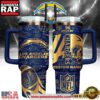 Los Angeles Chargers Custom Stanley Quencher Tumbler With Handle 40oz