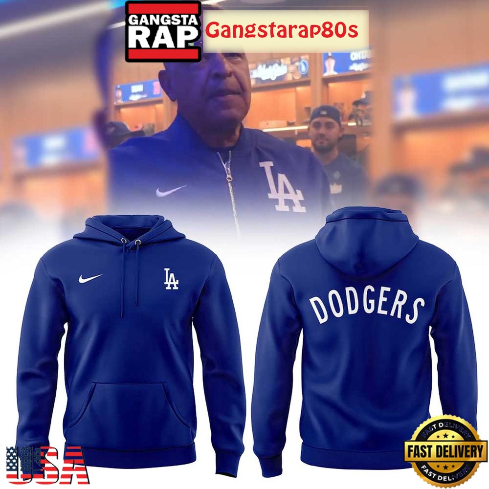 Los Angeles Dodgers Coach Dave Roberts 2025 Unisex Hoodie