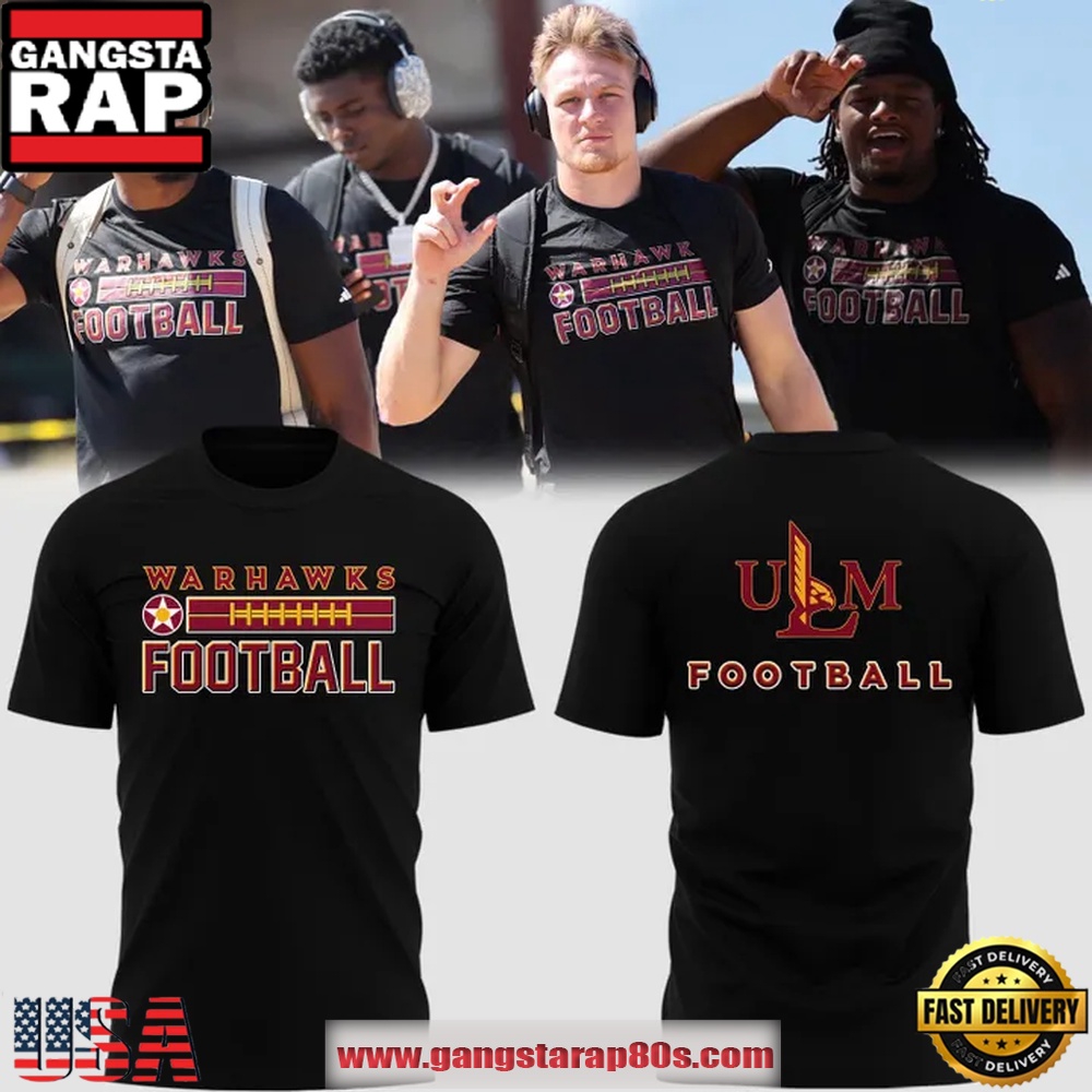 Louisiana-Monroe Warhawks Warhawks ULM Football 2025 3D Shirt