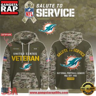 Miami Dolphins 2025 NFL Veteran Birthday Limited Edition Hoodie Shirt