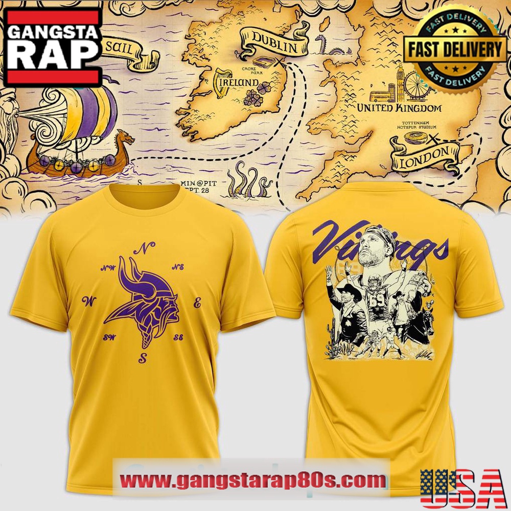 Minnesota Vikings Set Sall Special 3D Shirt