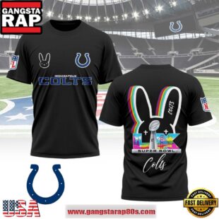 Mistmerch Indianapolis Colts x Bad Bunny Super Bowl LX 2026 All Over Print Shirt