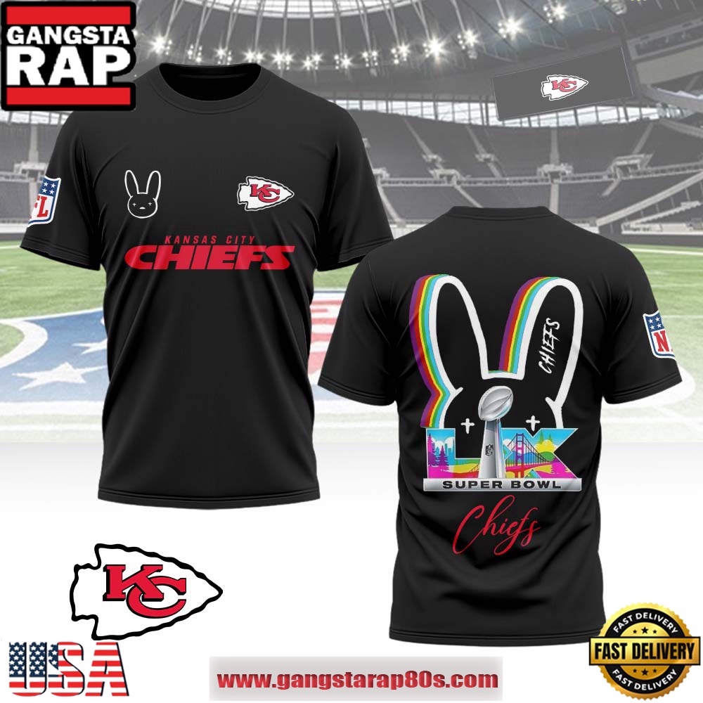Kansas City Chiefs x Bad Bunny Super Bowl LX 2026 All Over Print Shirt Kansas City Chiefs x Bad Bunny Super Bowl LX 2026 All Over Print Shirt