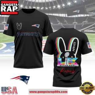 Mistmerch New England Patriots x Bad Bunny Super Bowl LX 2026 All Over Print Shirt