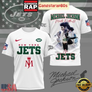 New York Jets NFL Michael Jackson Fan 3D Shirt