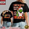 NFL Chicago Bears x Grinch They Hate Us Women's T Shirt 2 NFL Chicago Bears x Grinch They Hate Us Women's T Shirt